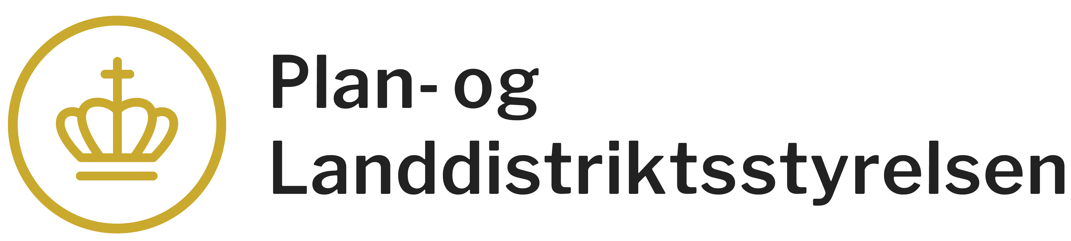 Plan- og landdistriktsstyrelsens logo